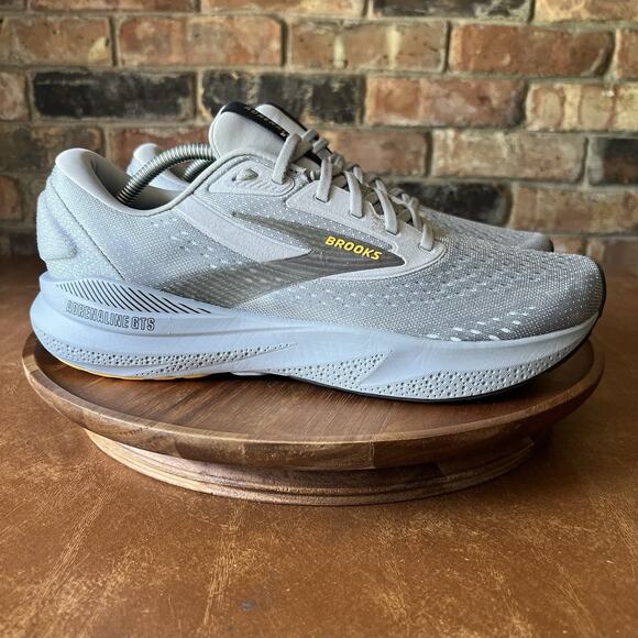 Brooks Adrenaline GTS 24 Supportive Mens 11.5 Gray Running Shoes Sneakers main image 11